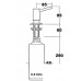 ALVEUS Dozownik detergentu 500ml, chrom 1016099