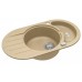 ALVEUS NIAGARA 50 zlewozmywak granitowy, 780 x 435 mm, beżowy 1125055