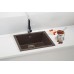 ALVEUS QUADRIX 50 Zlewozmywak granitowy, 560 x 460 mm, chocolate 03