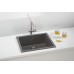 ALVEUS QUADRIX 50 Zlewozmywak granitowy, 560 x 460 mm, steel 04