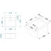 ALVEUS PURE 30 UP Zlewozmywak stalowy, 515 x 525 mm 1123787
