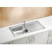 ALVEUS BASIC 80 Zlewozmywak stalowy, 860 x 435 mm, len 1008993
