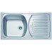 WYPRZEDAŻ!! ALVEUS zlewozmywak BASIC 150 satyna 1009158 POSIADA JUZ OTWÓR !!!