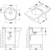 ALVEUS FORM 30 Zlewozmywak stalowy, 510 mm, G. 155 mm, satyna 1082545