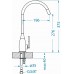 ALVEUS PIXY Bateria kuchenna, chrom 1132175