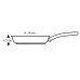 KELA Patelnia do serwowania z powłoką nieprzywierającą greblon CAILIN 16 cm KL-11672