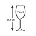 BANQUET CRYSTAL Lucille 6-częściowy zestaw kieliszków do czerwonego wina, 250 ml 02B4G0052