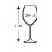 BANQUET CRYSTAL Lucille 6-częściowy zestaw kieliszków do białego wina, 200 ml 02B4G005200