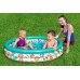 BESTWAY Safari Pals Dmuchany basen dziecięcy 122 x 25 cm 51226
