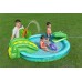 BESTWAY Krokodyl Dmuchane centrum zabaw, 224 x 181 x 72 cm 53166