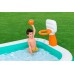 BESTWAY Dunk N' Splash Dmuchany basen z obręczą do koszykówki, 251 x 168 x 102 cm 54445