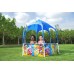 BESTWAY Steel Pro Splash-in-Shade Basen ogrodowy stelażowy z daszkiem 183 x 51 cm 5618T