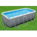 BESTWAY Power Steel Basen stelażowy 412 x 201 x 122 cm, z filtracją kartuszową 56456