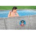 BESTWAY Power Steel Swim Vista Basen 427 x 250 x 100 cm, z filtracją kartuszową 56714