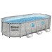 BESTWAY Power Steel Swim Vista Basen 549 x 274 x 122 cm, z filtracją kartuszową 56716