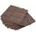 BESTWAY Mata piankowa pod basen 50 x 50 cm, 12 szt, w kolorze drewna 58712