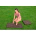 BESTWAY Mata piankowa pod basen 50 x 50 cm, 12 szt, w kolorze drewna 58712