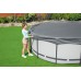 BESTWAY Pokrywa basenowa Premium 370 cm, szara, okrągła 58949