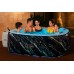 BESTWAY Lay-Z-Spa Hollywood AirJet Jacuzzi dmuchane, 180 x 180 x 66 cm, 6 osób 6001F