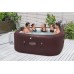 BESTWAY Lay-Z-Spa Maldives HydroJet Pro Jacuzzi dmuchane, 201 x 201 x 80 cm, 7 osób 6001U