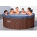 BESTWAY Lay-Z-Spa Toronto ThermaCore AirJet Jacuzzi dmuchane, 190 x 70 cm, 7 osób 6001W