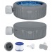 BESTWAY Lay-Z-Spa Santorini HydroJet Pro Jacuzzi dmuchane, 216 x 80 cm, 5-7 osób 60075