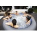 BESTWAY Lay-Z-Spa Santorini HydroJet Pro Jacuzzi dmuchane, 216 x 80 cm, 5-7 osób 60075