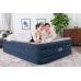 BESTWAY TruLeisure Queen Dmuchany materac z wbudowaną pompką, 203 x 152 x 51 cm 6716P