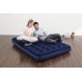 BESTWAY Air Bed Full Materac welurowy z pompką, 191 x 137 x 22 cm 67287