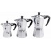 BIALETTI Moka Express Kawiarka, 9 espresso, srebrna 213019936