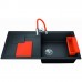 BLANCO SITY XL 6 S Silgranit PuraDur InFino Antracyt z akcesoriami orange 525056