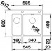 BLANCO ANDANO 340/180-IF/A, zlewozmywak stal szlachetna 519558