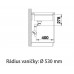 BLANCO RONIS U stal polerowana z korkiem InFino 523017