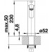 BLANCO AMBIS Bateria stal szczotkowana 523118