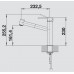 BLANCO AMBIS-S Bateria stal szczotkowana 523119