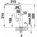 BLANCO RODALIS Bateria chrom 523125