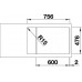 BLANCO LANTOS XL 6S-IF Compact stal szlachetna szczotkowana z korkiem aut. 523140