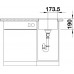 BLANCO SUBLINE 320-F Silgranit PuraDur alumetalik z korkiem InFino 523418