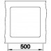BLANCO SUBLINE 400-F Silgranit PuraDur kawowy z korkiem InFino 523499