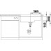 BLANCO SUBLINE 700-U LEVEL Silgranit PuraDur alumetalik z korkiem InFino 523540