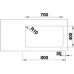 BLANCO SUBLINE 700-U LEVEL Silgranit PuraDur alumetalik z korkiem InFino 523540