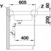 BLANCO MODEX M 60 antracyt z akcesoriami z korkiem aut. 523646