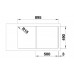 BLANCO CLASSIC NEO 5 S InFino alumetalik z korkiem aut. z deska 524017