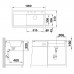 BLANCO ZENAR XL 6 S Steamer SystemPlus antracyt InFino deska szklana 524066