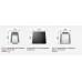 BLANCO ZENAR XL 6 S Steamer SystemPlus antracyt InFino deska szklana 524066