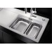 BLANCO ZENAR XL 6 S-F Steamer SystemPlus antracyt InFino deska szklana 524098