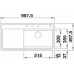 BLANCO ZENAR XL 6 S-F Steamer SystemPlus antracyt InFino deska szklana 524098