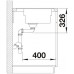 BLANCO ZENAR XL 6 S-F Steamer SystemPlus antracyt InFino deska szklana 524098