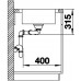 BLANCO DINAS 8 S stal z korkiem automatycznym 524115