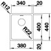 BLANCO ANDANO 340-IF zlewozmywakstal szlachetna 518308
